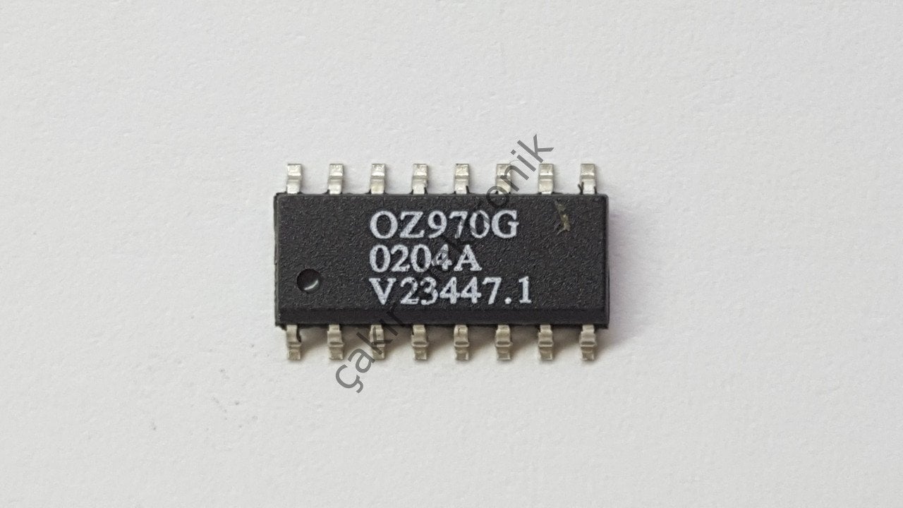 OZ970G - OZ970 -  SO16 - CCFL İNVERTER İC