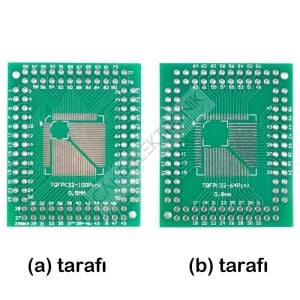 QFP  32-44-64  0,8MM / QFP  32-44-64  0,5MM PCB , QFP32-44-64  0,8MM