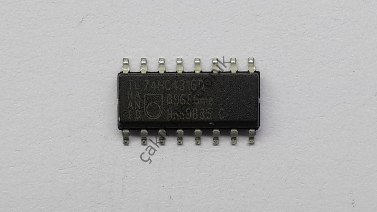 74HC4316D - 74HC4316 - Quad single-pole single-throw analog switch