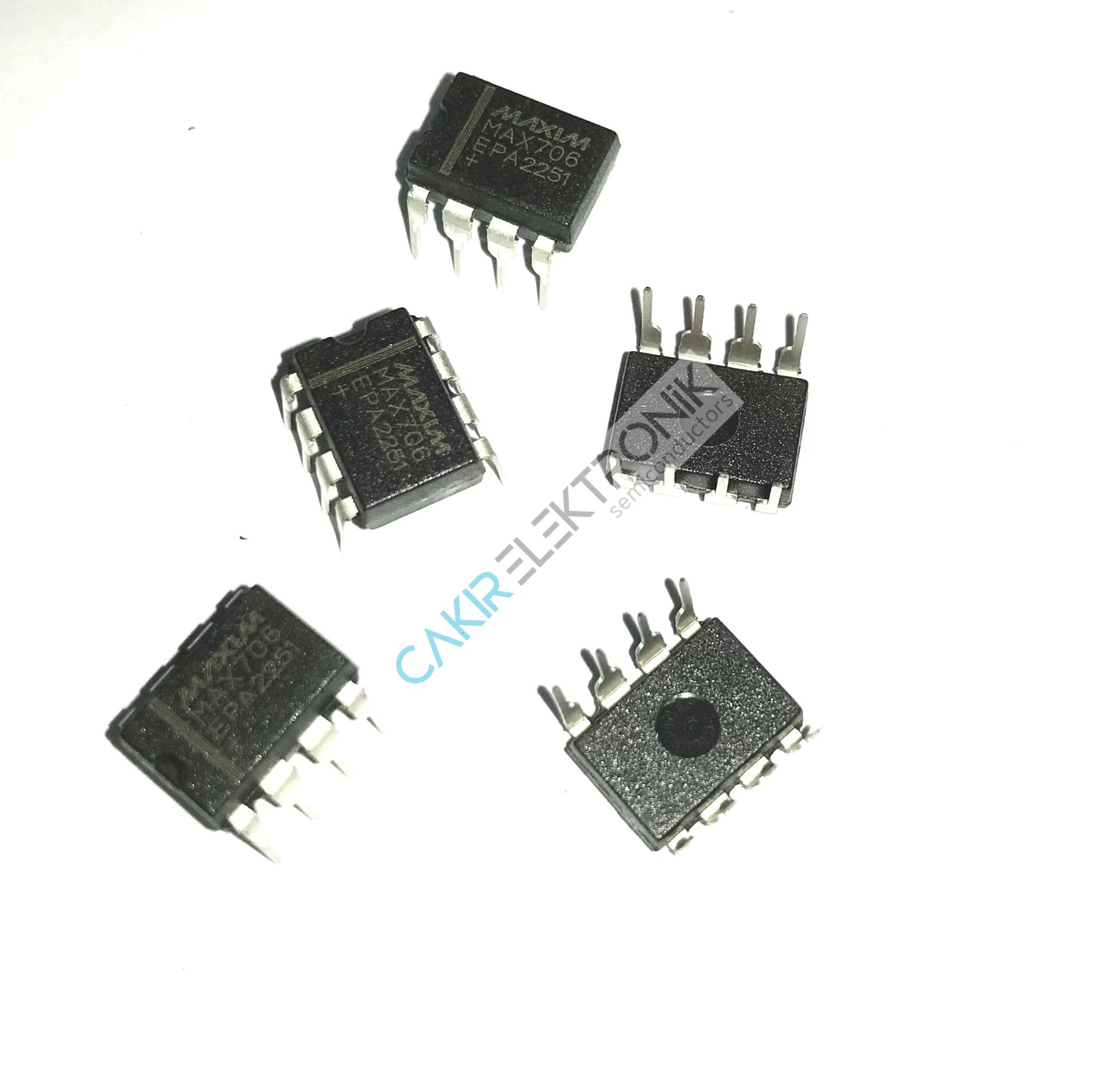 MAX706EPA - MAX706 -  DIP8 Düşük Maliyetli, uP Denetim Devre PMIC
