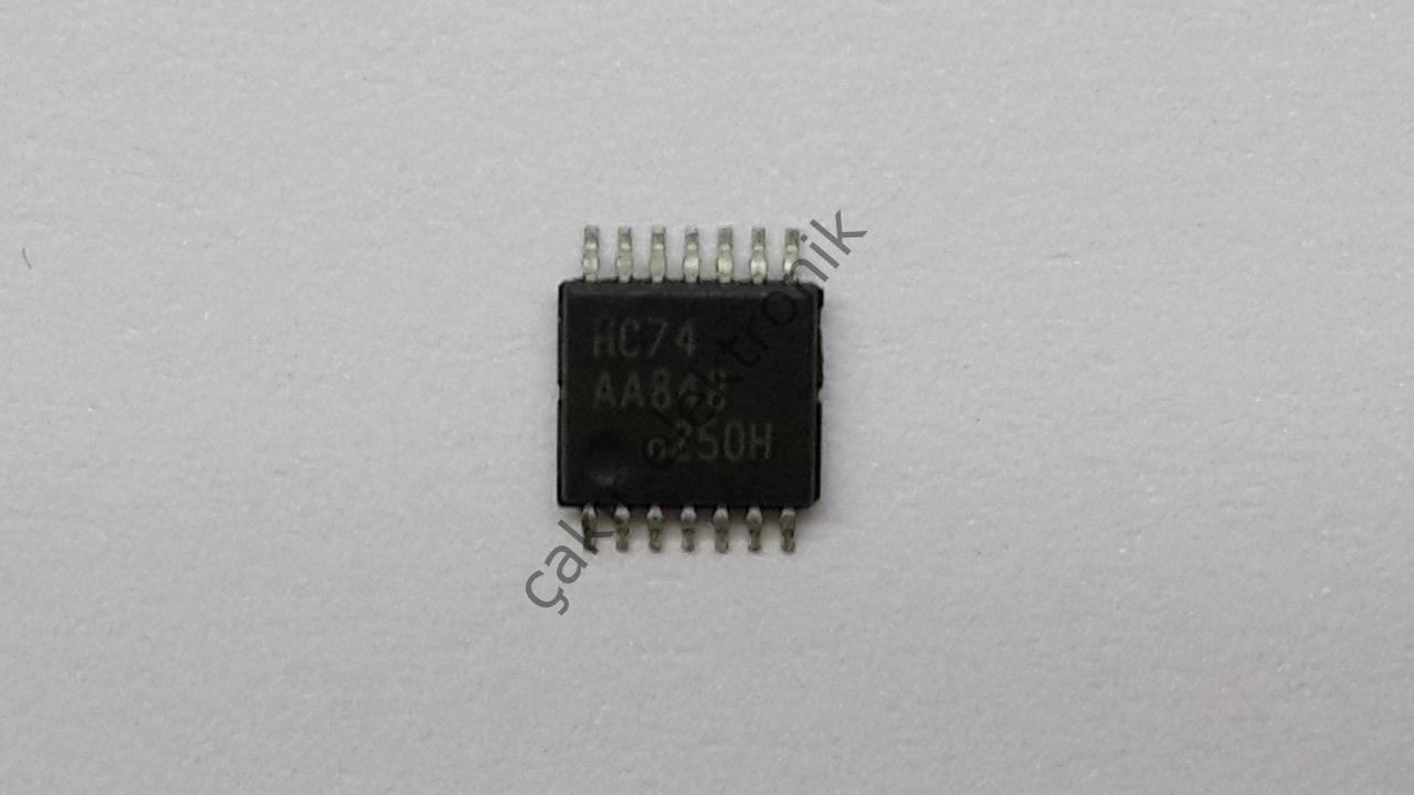 74HC74PW SMD ,  74HC74 TSSOP , Dual D-type flip-flop with set and reset