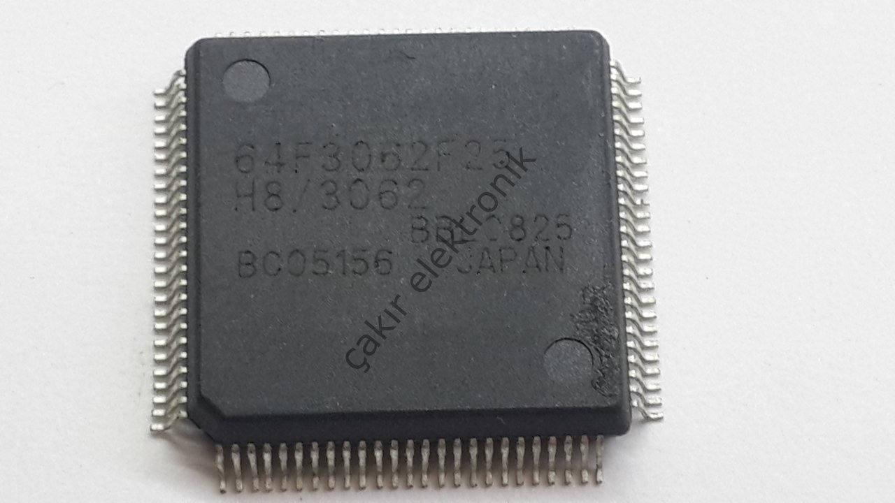 HD64F3062F25  - 64F3062F25  - H8/3062 -  100-pin QFP