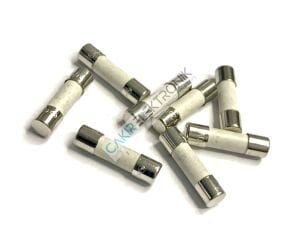 PORSELEN SERAMİK SİGORTA 5X20MM 16A.