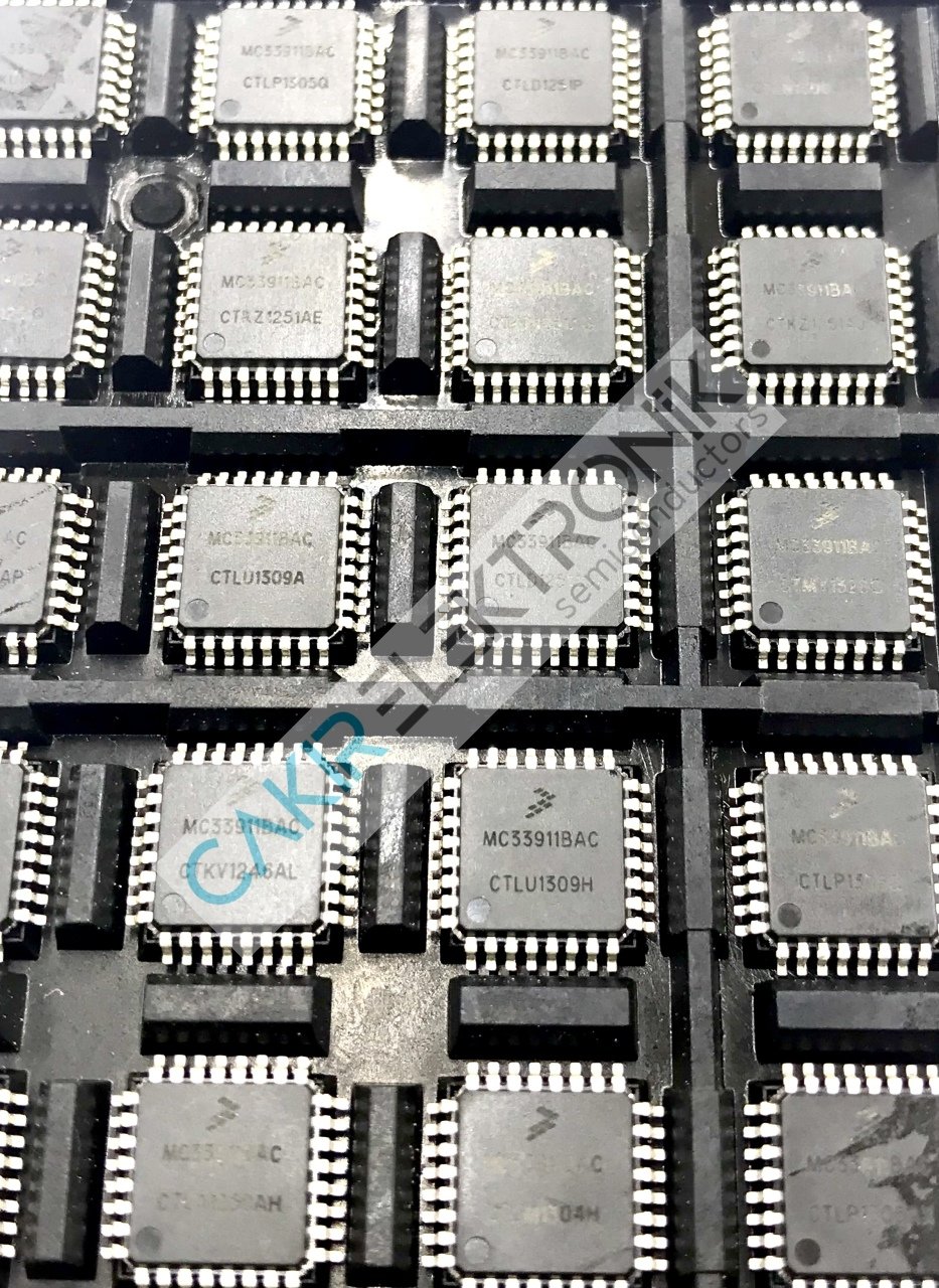 MC33911BAC - 33911 - MC33911 - LQFP32 -  LIN system basis chip with DC motor pre-driver