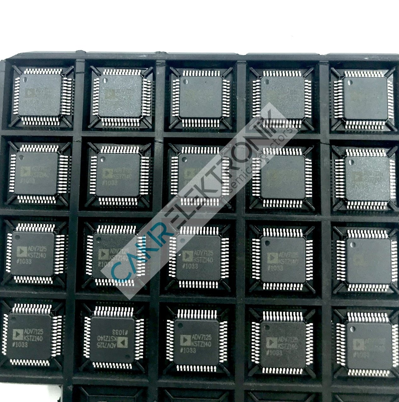 ADV7125KSTZ140 - ADV7125 -  −40°C to +85°C. 48-Lead Low Profile Quad Flat Package [LQFP]. 140 MHz. CMOS, 330 MHz Triple 8-Bit High Speed Video DAC