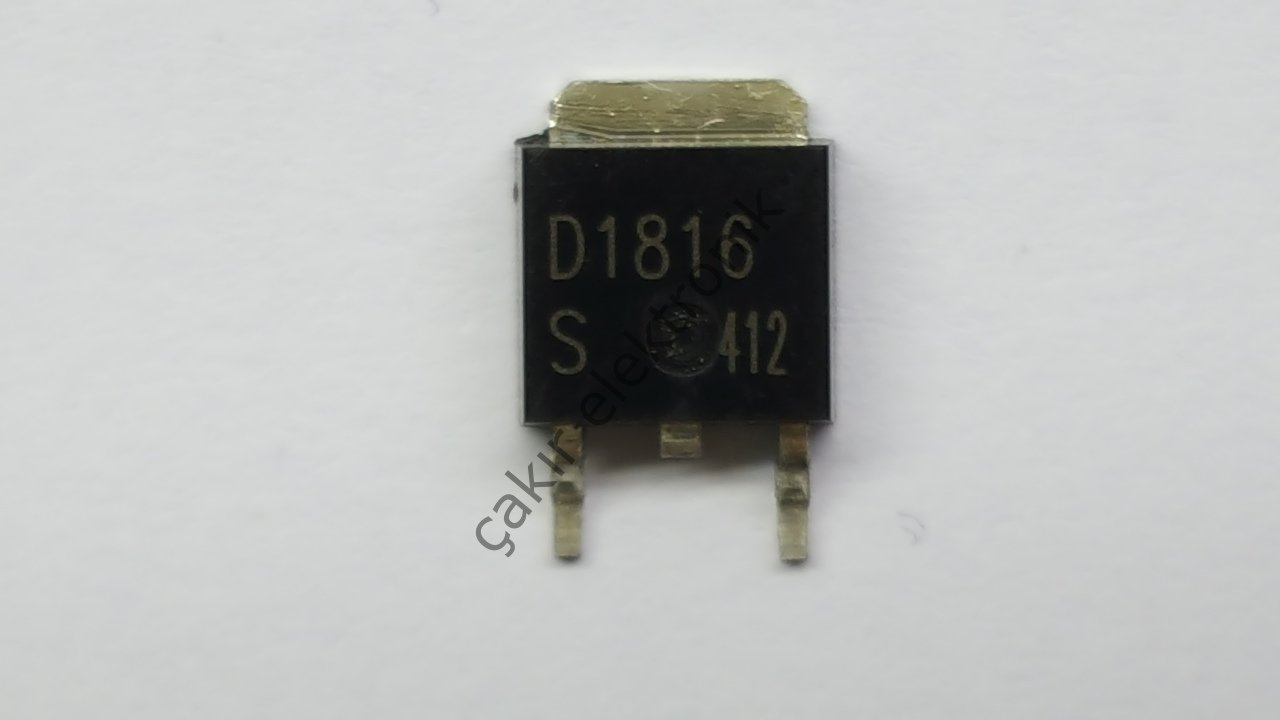 2SD1816 - D1816 - 4A 100V. NPN BİPOLAR TRANSİSTÖR - DPAK