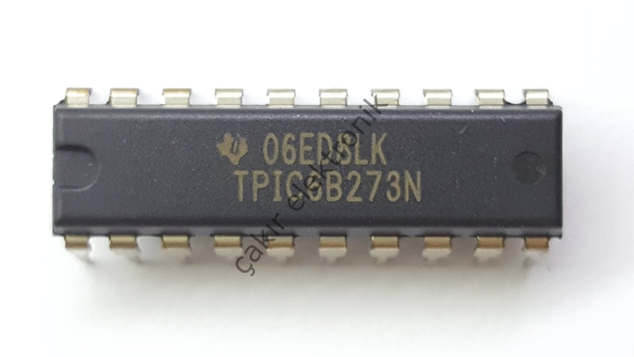 TPIC6B273N - TPIC6B273 - POWER LOGIC OCTAL D-TYPE LATCH