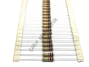 10K - 10 KOHM - 10KR  - 1WATT DİRENÇ - %5 10 ADETTİR