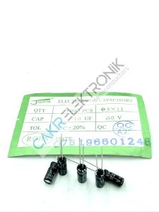 10MF 50V ; 10UF 50V  5X11MM KONDANSATÖR