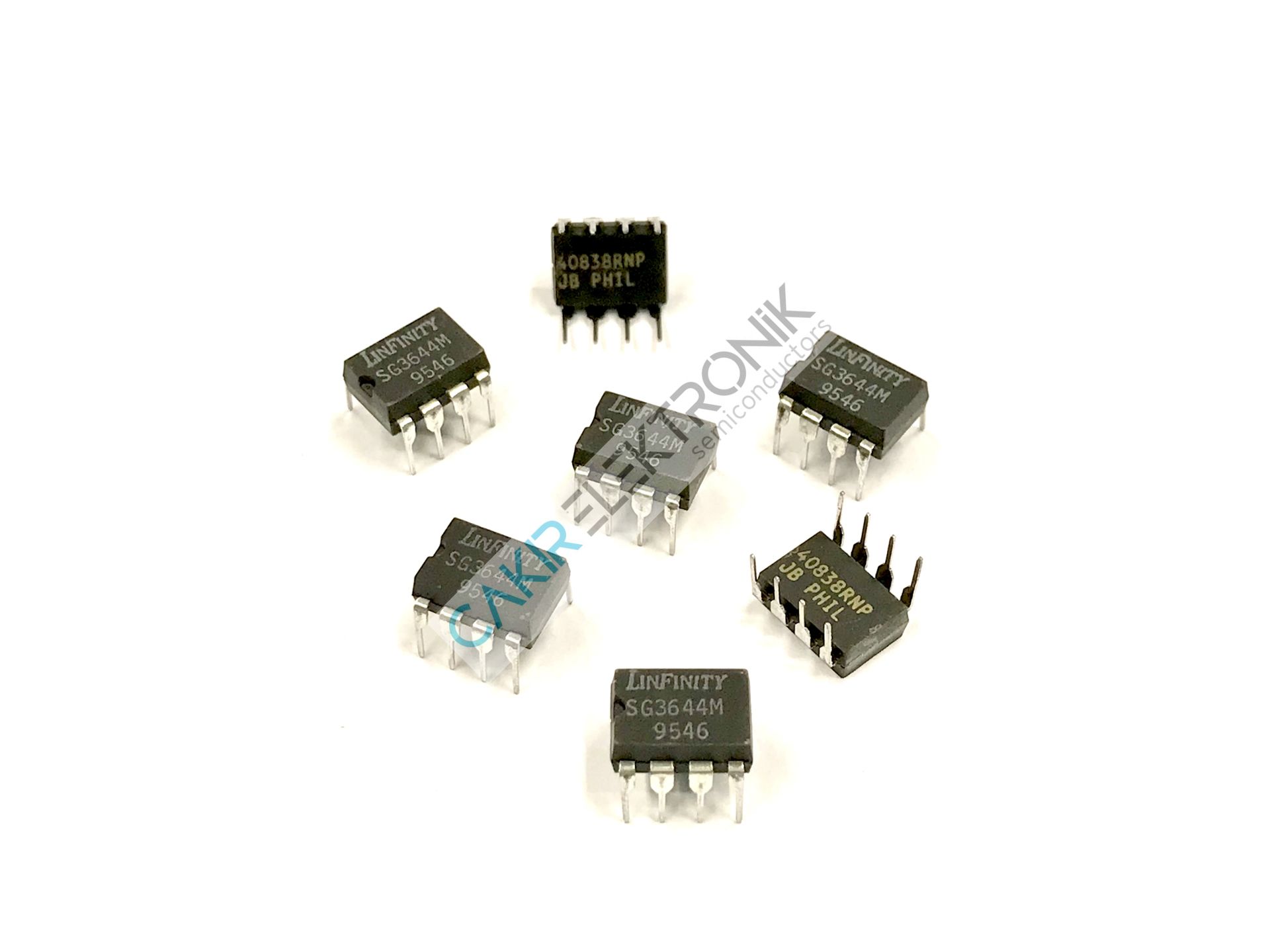 SG3644M  - SG3644 - MSC SG3644M - Half Bridge Driver, Non-Inverting - DUAL HIGH SPEED DRIVER