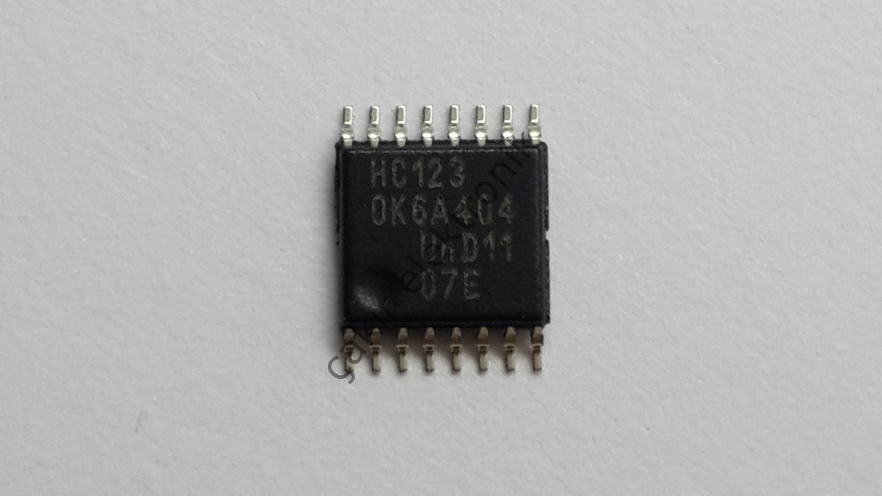 74HC123 - 74HC123PW - Dual retriggerable monostable multivibrator with reset
