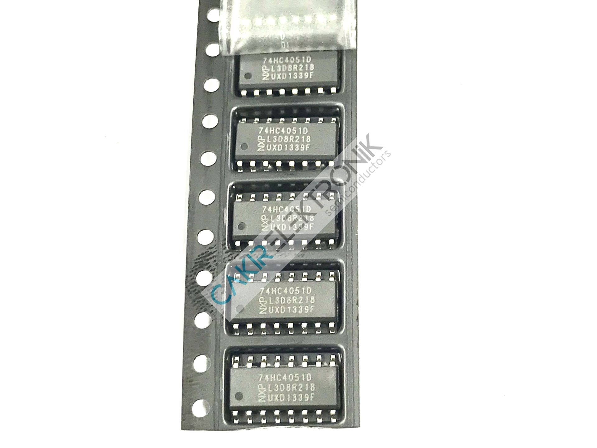 74HCT4051D - HCT4051 - 8-channel analog multiplexer/demultiplexer