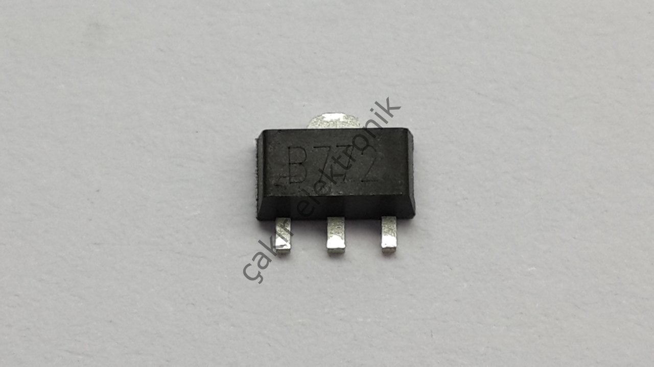 2SB772 - B772 - 772 - SOT89 - 3A. 40V. PNP TRANSİSTÖR