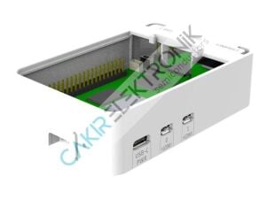 RASPBERRY Pi 5 BOŞ KUTU - BEYAZ (İÇERİSİ BOŞTUR) , RASPBERRY Pi 5 KORUMA KUTUSU , RASPBERRY Pi 5 KASA
