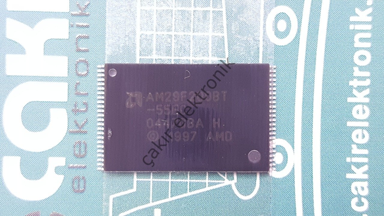AM29F200BT-55EC - AM29F200BT - 29F200 -2 Megabit (256 K x 8-Bit/128 K x 16-Bit) CMOS 5.0 Volt-only, Boot Sector Flash Memory