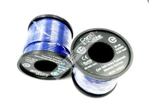 22AWG , 0.34MM2 -0,34MM2 ÇOK TELLİ MAVİ MONTAJ KABLOSU 20 METRE