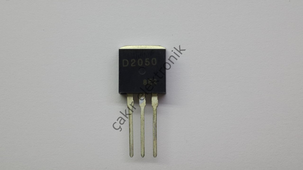 2SD2050 , D2050 , TO-220 - 110V 8A. NPN TRANSİSTÖR.