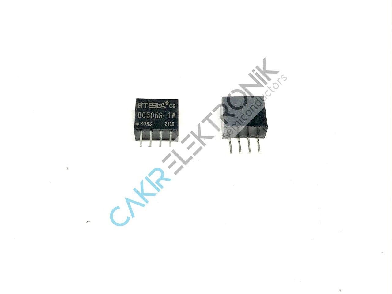 B0505S-1W DC-DC CONVERTER - İNPUT 4,5V-5,5V - OUTPUT 5VDC  200MA.