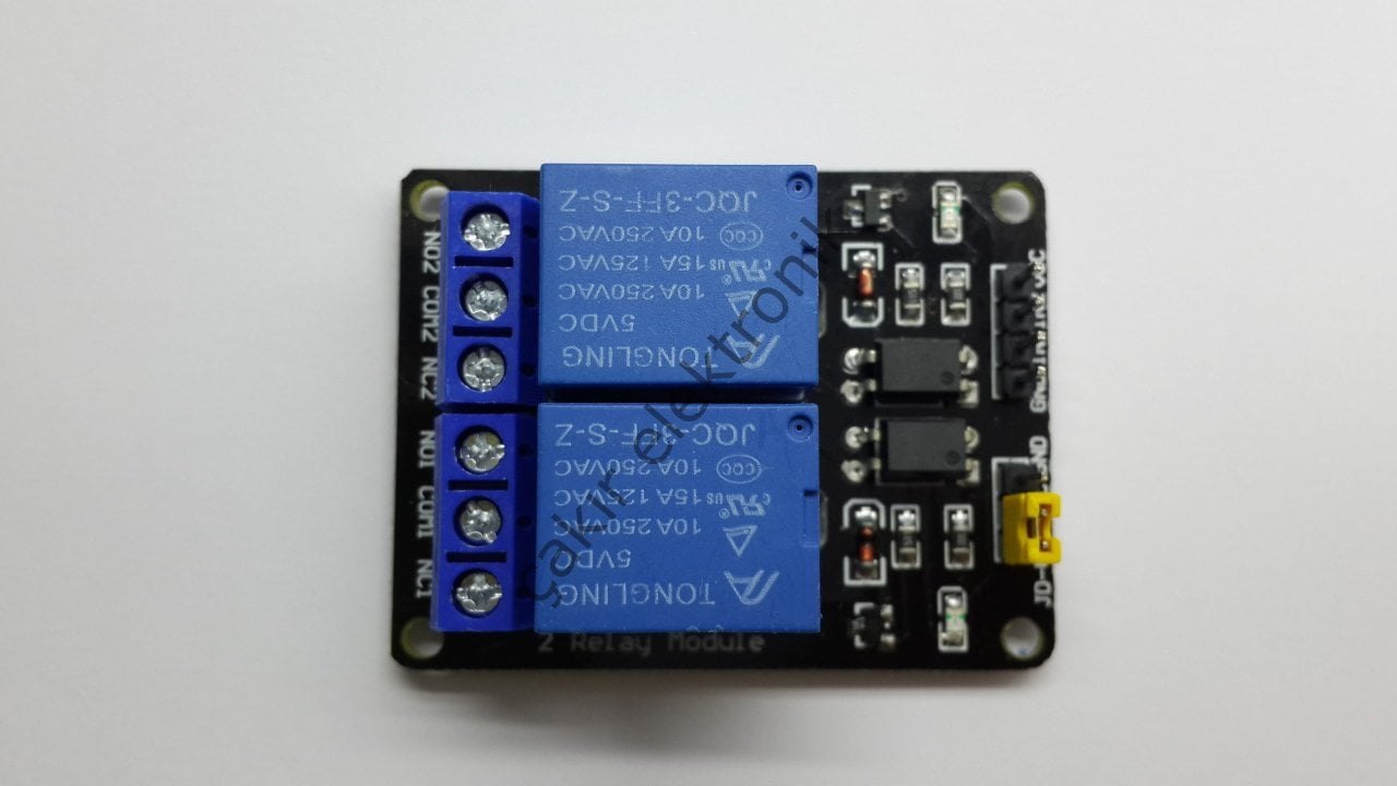 2 Kanal 5 V Röle Kartı - MOD-2 RELAY - 5V.