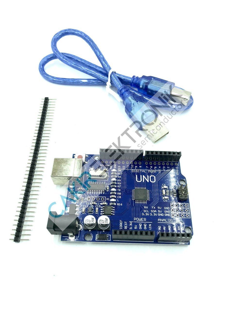 Arduino Uno R3 SMD CH340G Chip - kablo dahil (klon)