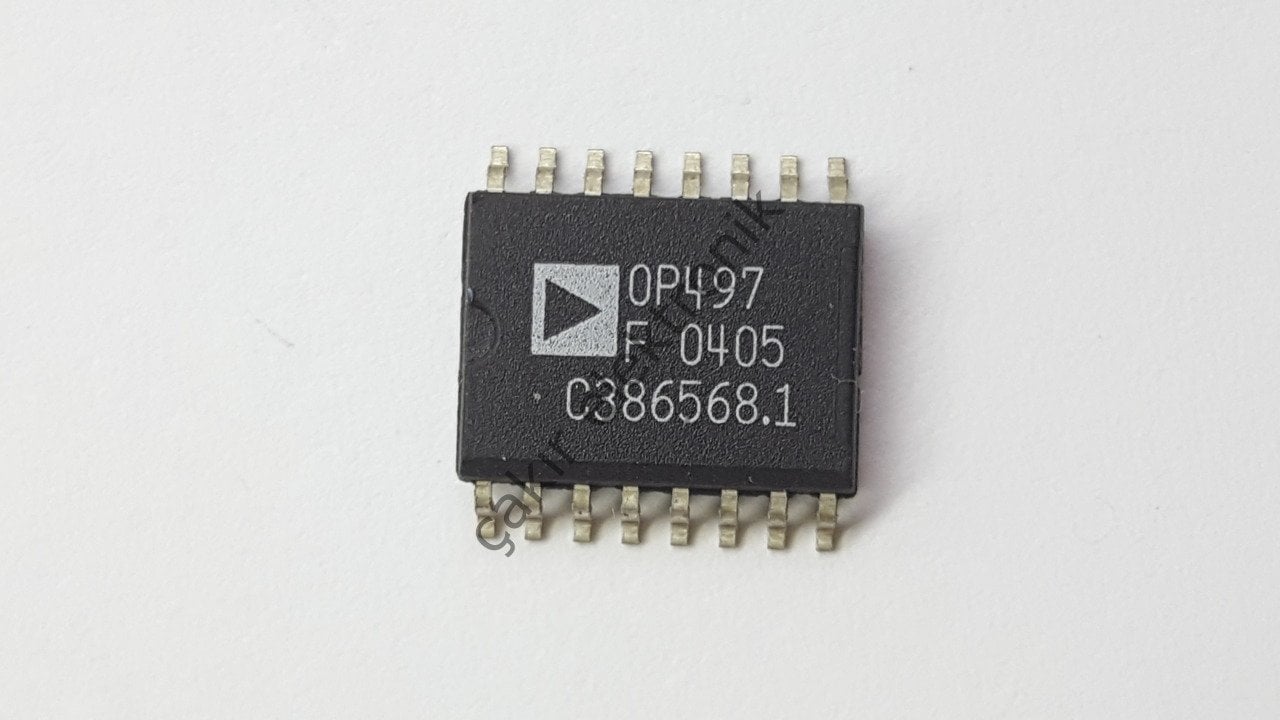 OP497F - OP497 - Precision Picoampere Input Current Quad Operational Amplifier