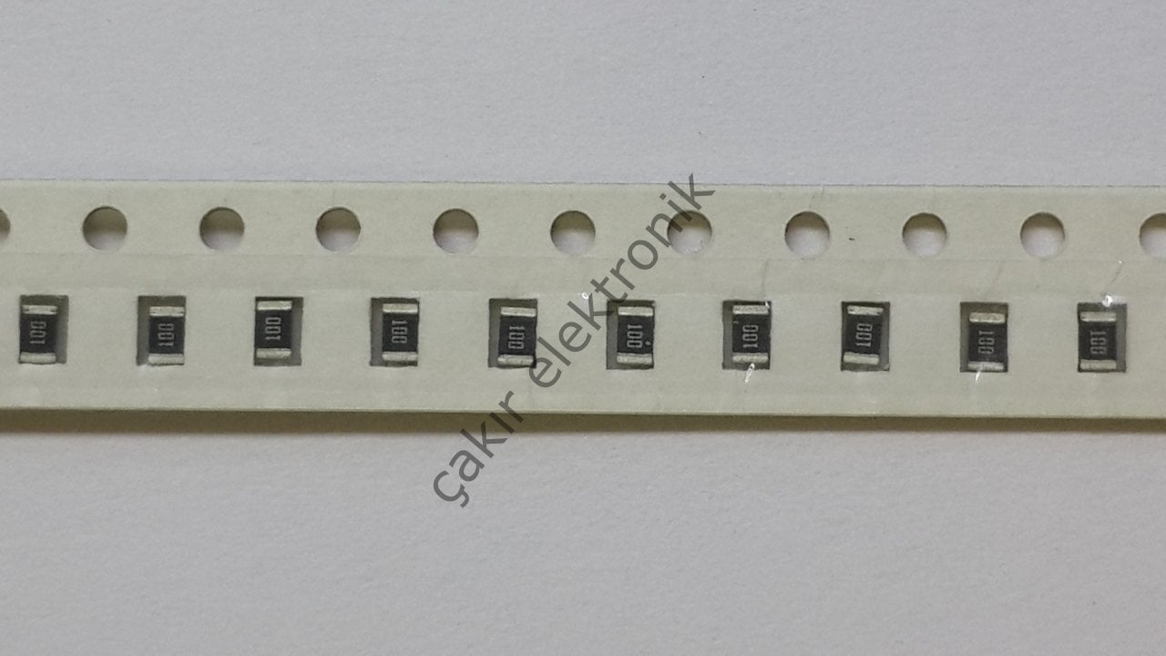 10R - 10 OHM - 100 - 805 KILIF DİRENÇ 25 ADETTİR