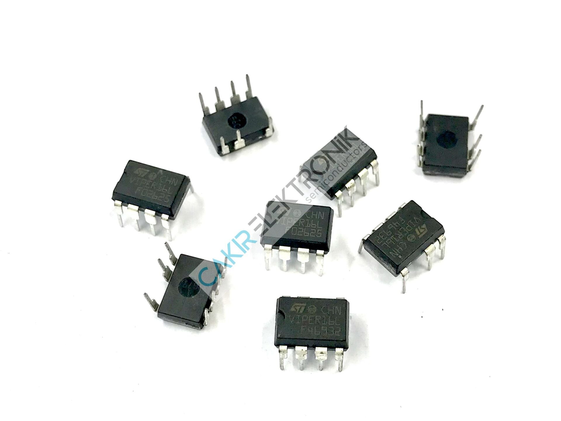 VIPER16L , VIPER16LN DIP-7 , VIPER16 , VIPER16AC to DC Switching Converter Flyback 66kHz Tube 7-Pin PDIP