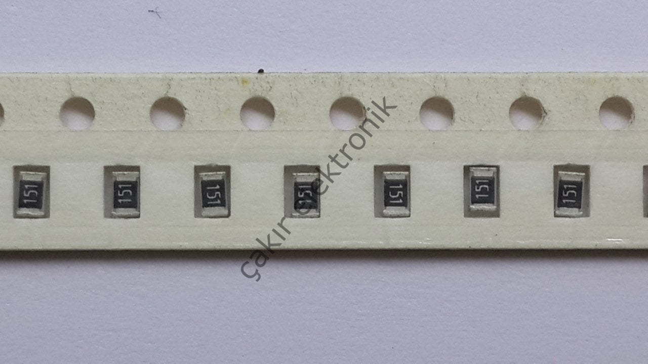 150R - 150 OHM - 151  - 805 KILIF DİRENÇ