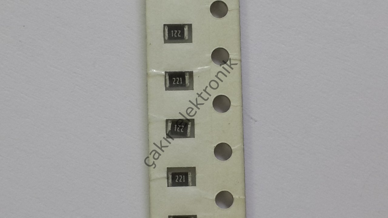 220R - 220 OHM - 221 - 805 KILIF DİRENÇ 25 ADETTİR