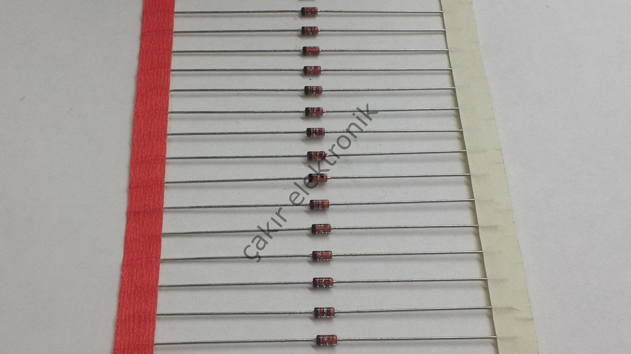 1N4148 , 450MA. 100V. High-speed diodes 10 ADETTİR