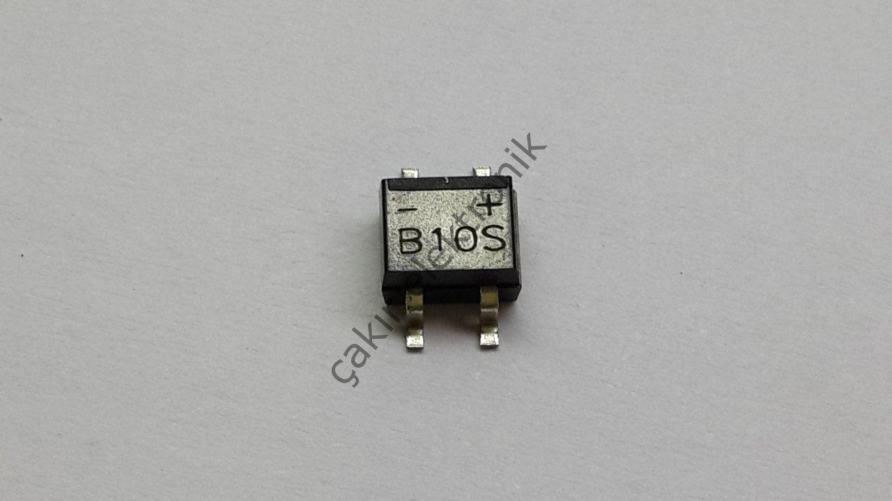 B10S - 1000V. 0,8A. 800MA. KÖPRÜ DİYOT SMD