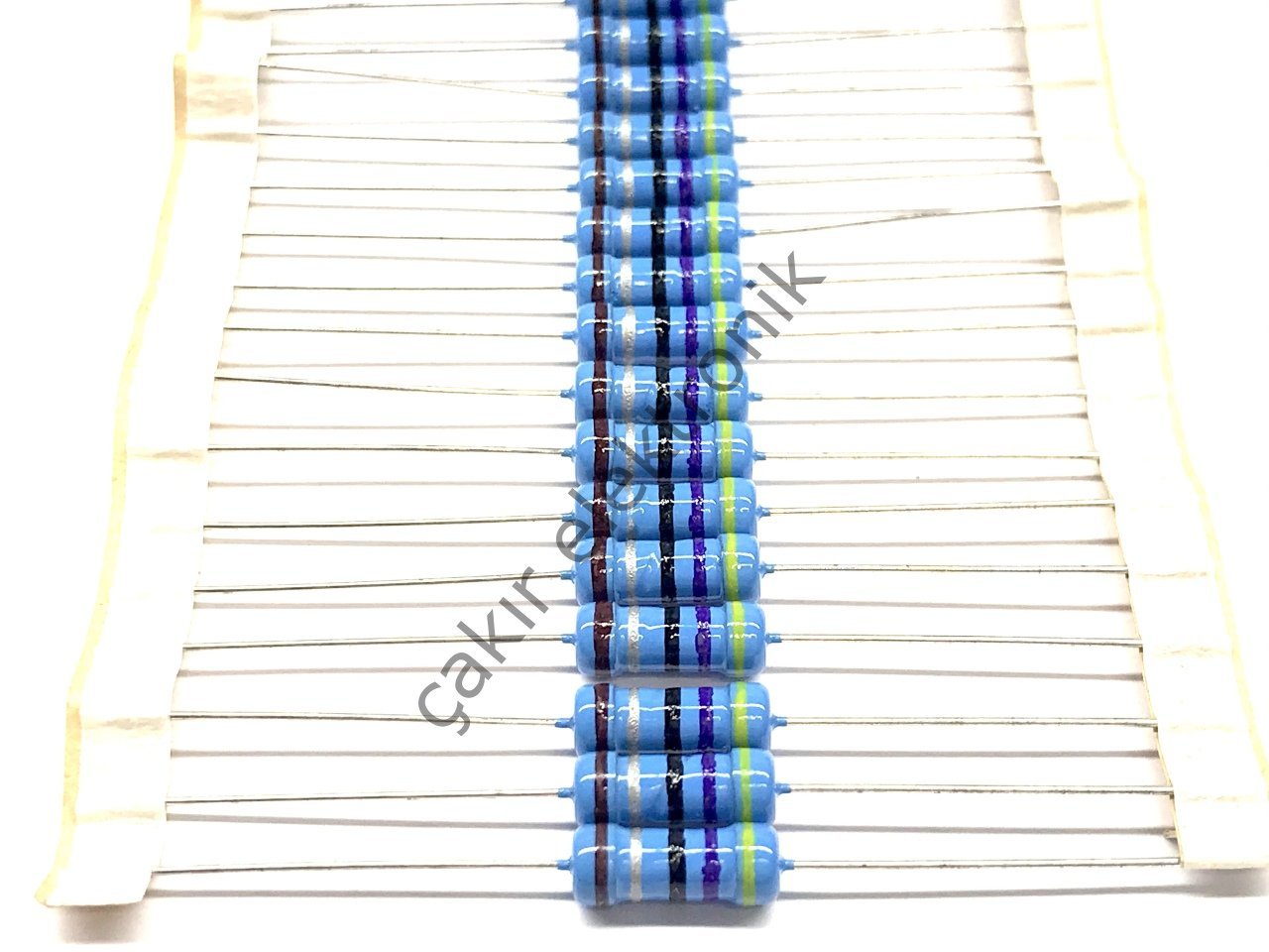 4,7R 1W %1- 4R7 1W %1 - 4.7R 1W %1 - 1WATT %1 TOLERANSLI DİRENÇ - %1 METAL FİLM DİRENÇ 10 ADETTİR