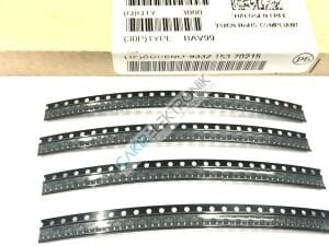 BAV99 , BAV99 NXP  DIODES , SOT23  SMD CODE, A7s ,A7,A7-,A7W ,A7p ,A7t , 25 ADETTİR