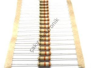 39K - 39KR -  39KΩ - 1WATT DİRENÇ %5