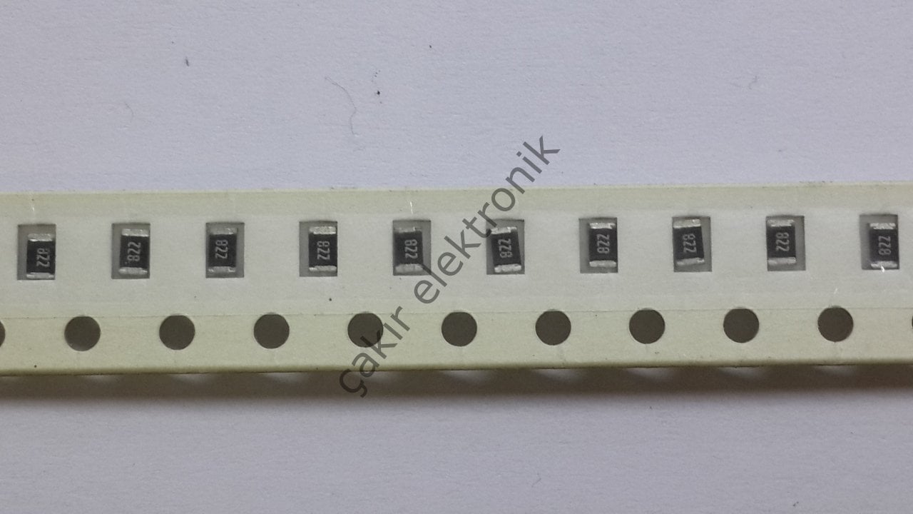 8,2K - 8K2 - 8.2KR - 822 - 805  DİRENÇ 25 ADETTİR