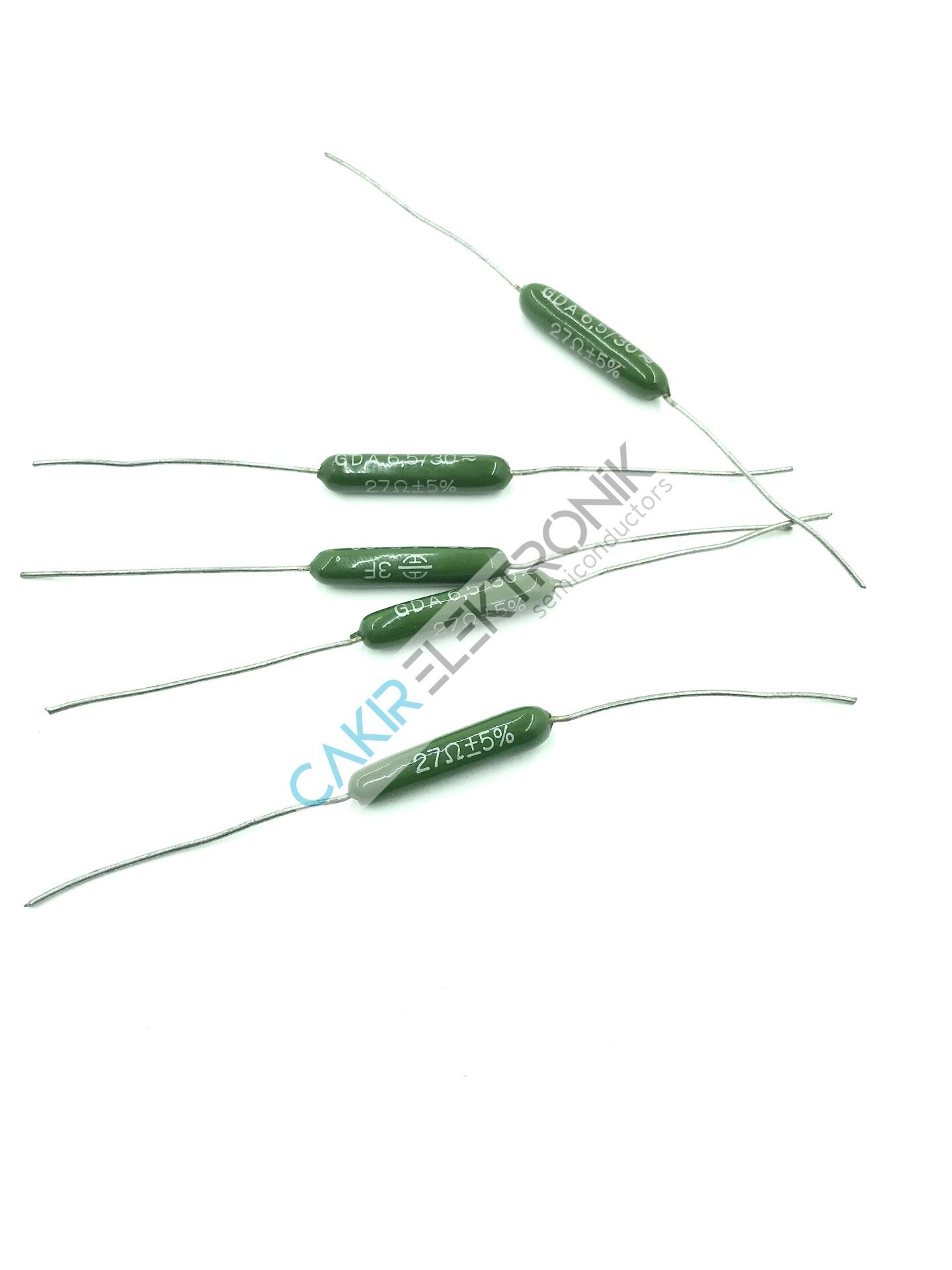 27 OHM, 27R , 5 WATT DİRENÇ  (DRALORIC ELECTRONİC GMBH)