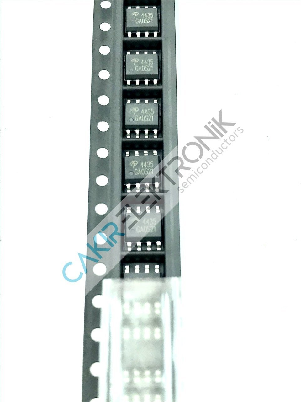 AO4435- SOİC8 - 4435 - 30V 10.5A P KANAL   MOSFET