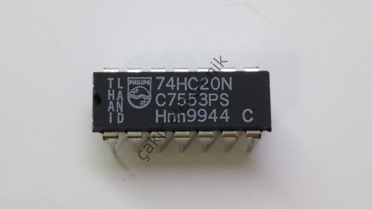 74HC20 - 74HC20N - 7420 - Dual 4-input NAND gate