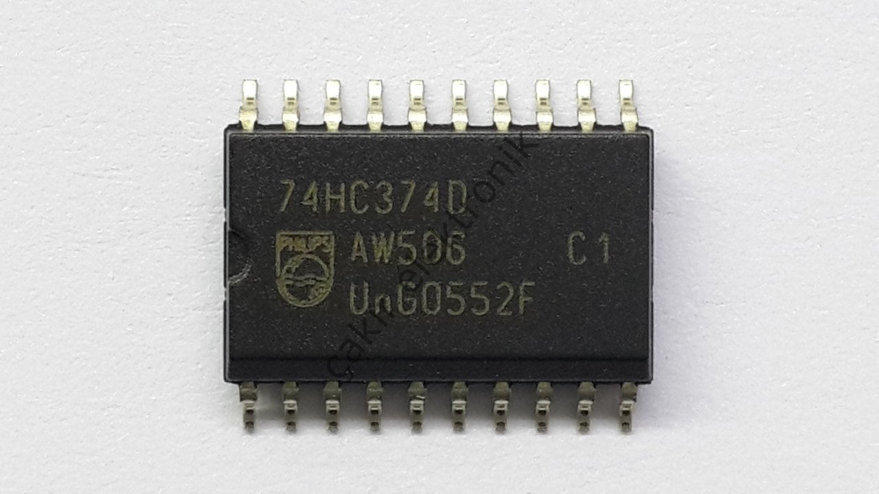 74HC374 - 74HC374D - SO20 - Octal D-type flip-flop; positive edge-trigger; 3-state