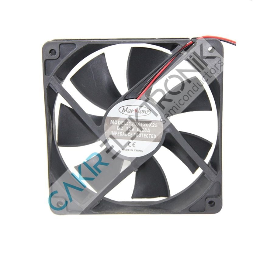 120X120X25 MM  12V DC 0.25A  FAN