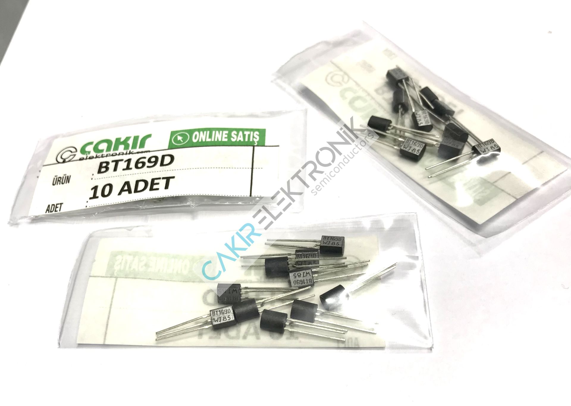 BT169 , BT169D , 0,5A 400V. THYRİSTOR
