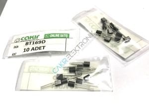 BT169 , BT169D , 0,5A 400V. THYRİSTOR 10 ADETTİR
