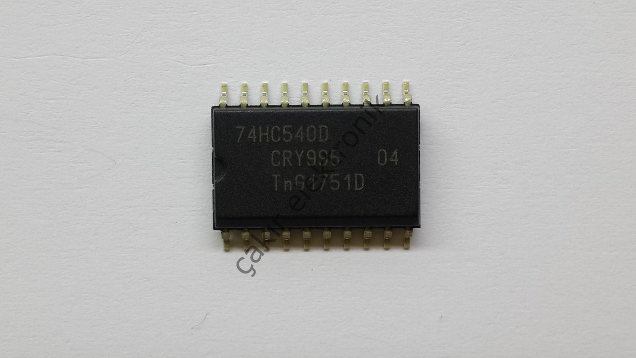 74HC540D - 74HC540 - SO20 - Octal buffer/line driver; 3-state; inverting [ SN74HC540DWR ]