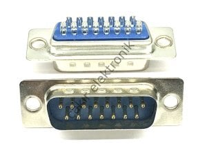 D-SUB , DSUB , 15PİN ERKEK ,15 PİN D-SUB KONNEKTÖR