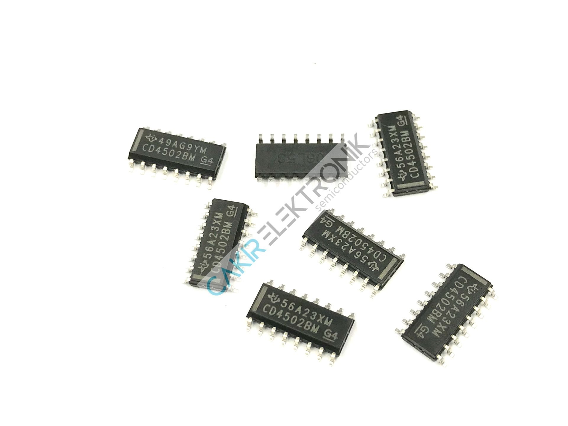 CD4502BM - CD4502 - 4502 - CMOS Strobed Hex Inverter/Buffer with 3-State Outputs