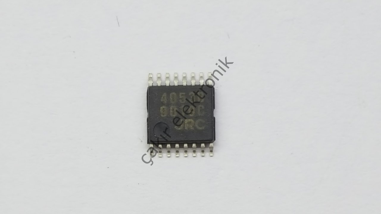 NJU4053BV - NJU4053 - 4053B - TSSOP - TRIPLE 2-CHANNEL MULTIPLEXER