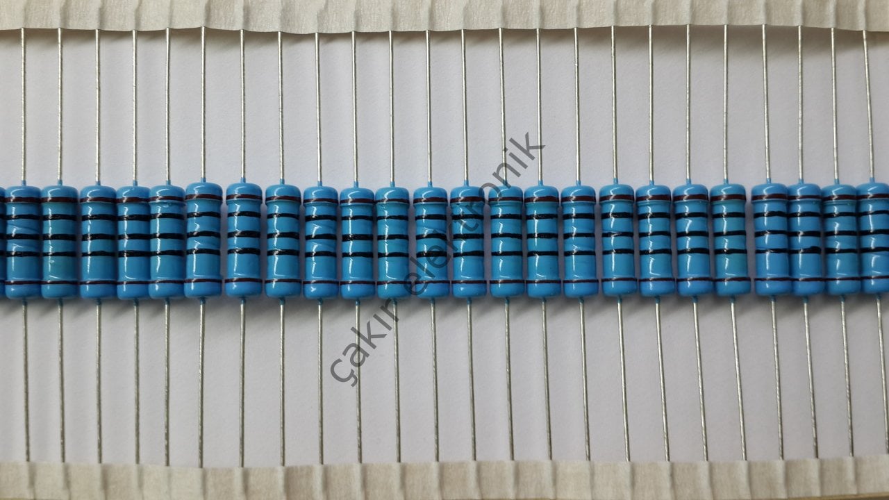 100R - 100 OHM 2WATT DİRENÇ %1 METAL FİLM