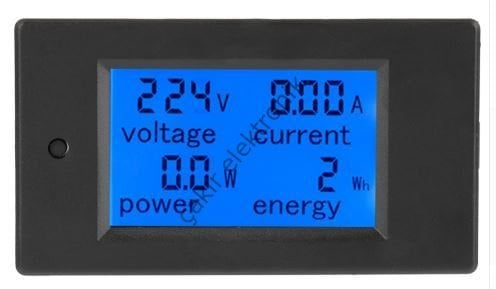 PZEM021 ,PZEM-021  220V. 20A. 4,5KW AC AMPER,VOLTMETRE,WATMETRE