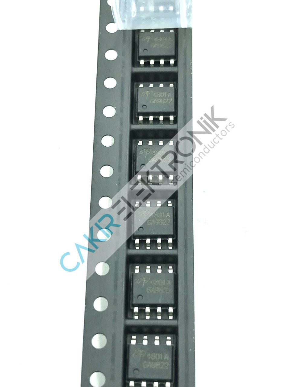 AO4801A - SOİC8 - 4801A - 4801 - 30V P KANAL DUAL  MOSFET