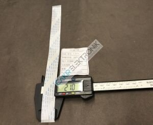 1MM , 20P 250MM (20PIN 25CM) FFC/FPC flexible flat cable , film kablo